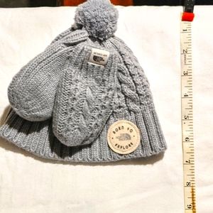 the north face baby gift set unisex grey NWT XXS